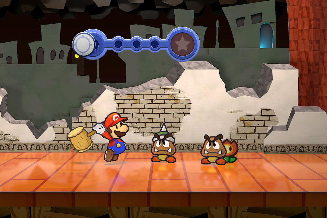 Paper Mario 1000yr Door mallet lead