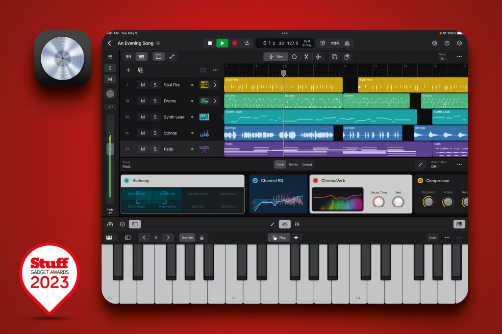 Stuff App Award 2023: Logic Pro for iPad